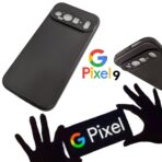 Coque en TPU pour Google Pixel 9  Noir Flexible Silicone Slim mat pixel9
