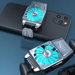 Refroidisseur de téléphone Portable avec BATTERIE  h-15 , boîtier de ventilateur de refroidissement pour PUGB,gamer, gaming – Image 3