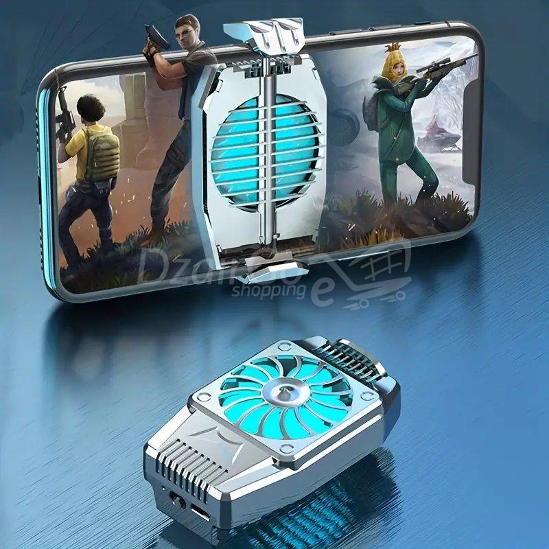 1000014421.jpg Refroidisseur de téléphone Portable avec BATTERIE  h-15 , boîtier de ventilateur de refroidissement pour PUGB,gamer, gaming – Image 7