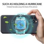 ⁦مبرد الهاتف المحمول مع بطارية h-15 , حالة مروحة التبريد لـ PUGB,اللاعب, الألعاب⁩ - الصورة ⁦5⁩