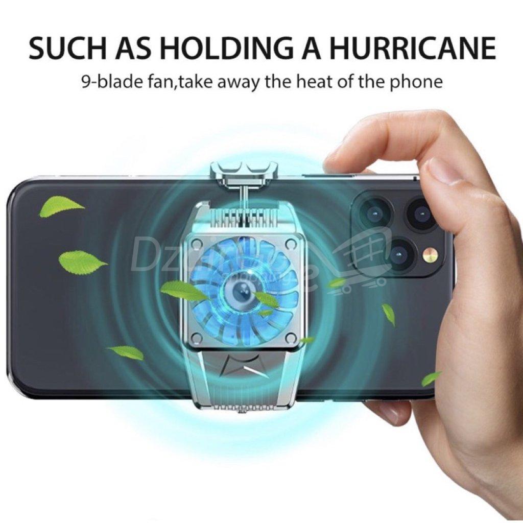 1000014425.jpg Refroidisseur de téléphone Portable avec BATTERIE  h-15 , boîtier de ventilateur de refroidissement pour PUGB,gamer, gaming – Image 5