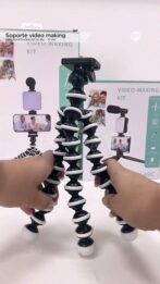 KIT D’enregistrement Vidéo Pour Caméras, GoPro et smartphone AY-49Z DSLR SLR selfie professionnel avec télécommande ay49z DSLR – Image 5