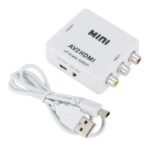 Adaptateur Convertisseur Av2Hdmi Rca Composite Cvbs Av To Vers Hdmi Hd 1080P – Image 4