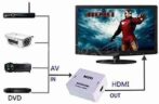 Adaptateur Convertisseur Av 2 Hdmi Rca Composite Cvbs Av To Vers Hdmi Hd 1080P – Image 8