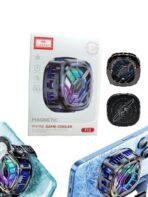 مبرد 2 في 1 للكمبيوتر اللوحي والهاتف الذكي، مبرد سريع مع RGB LED لنظام iOS/Android iPad Samsung Xiaomi إلخ, - الصورة 2