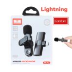 Microphone sans fil lightning Earldom ET-MC7L pour iphone