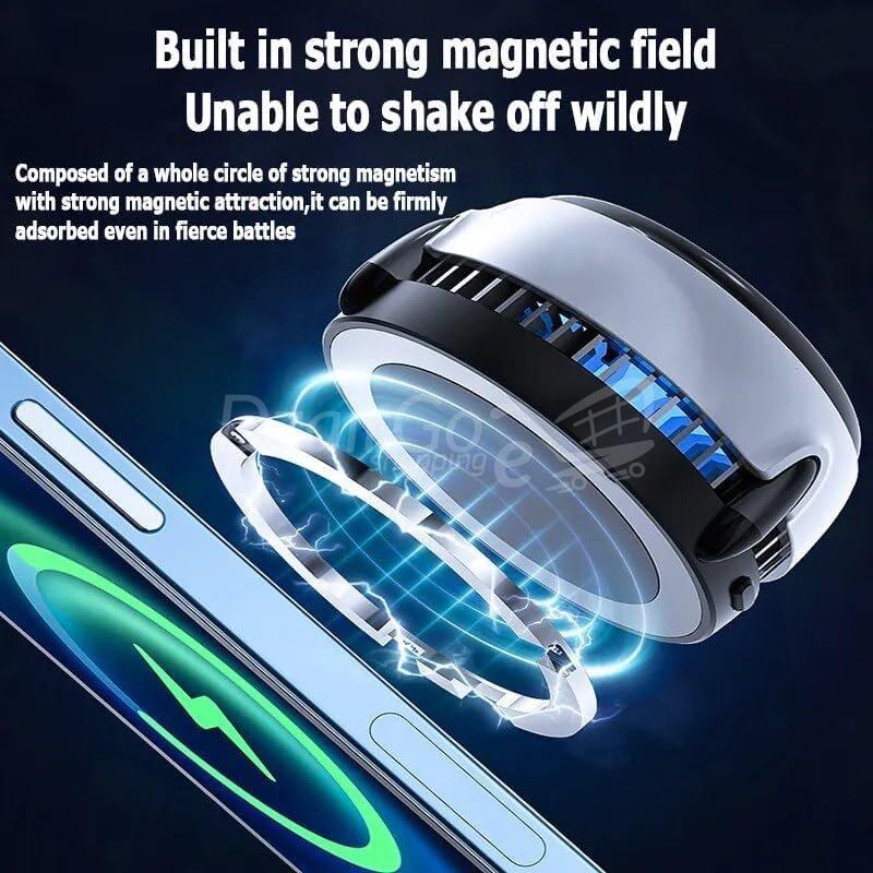 10000مبرjpgمغناطيسي للهاتف المحمول والكمبيوتر اللوحيوحة المبرد ذات الحالة الصلبة Refroidisseur magnétique de téléphone de jeu portable et tablette, ventilateur de radiateur à semi-conducteur, pour téléphone/iPad/Android/iphone cx03 - الصورة 3