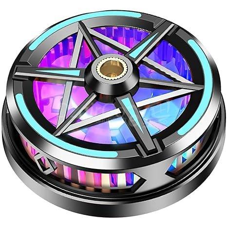 10000مروjpg التبريد للهواتف الذكية ومبرد الرادياتير المغناطيسي مع LED RGB S6 MEBRD SHATف ventilateur de refroidissement  pour smartphone et tablette refroidisseur radiateur magnétique  avec led RGB s6 مبرد الهاتف - الصورة 4