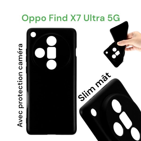 Coque en TPU souple pour Oppo Find X7 Ultra 5G /x7ultra Slim mat /x7 pro