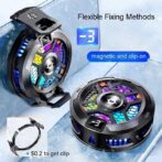 مبرد للهاتف الذكي والكمبيوتر اللوحي مع ملحق ومشبك مغناطيسي, عرض درجة الحرارة / SL المبرد 10 مبرد الهاتف