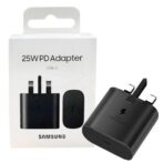 Adaptateur samsung 25W ORIGINAL UK noire