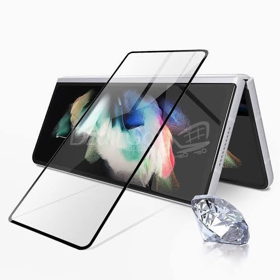 1000016274.jpg Verre Trempé pour Samsung Z Fold 3/z fold 4/ z fold 5 / z fold6 - Dureté 9H+ Force Glass , incassable full glue HD – Image 6