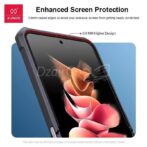 ⁦حافظة xundo الأصلية لسلسلة سامسونج z فليب xundd Galaxy z flip3 5g/ z flip4 5g / ض فليب 5 5 جرام⁩ - الصورة ⁦8⁩