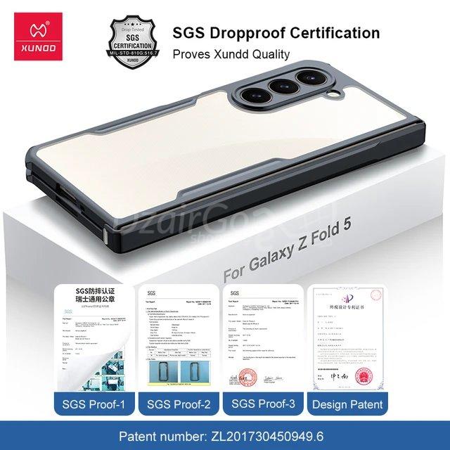 1000016409.jpg Coque original xundo z fold5 5g  antichoc Xundd pour Galaxy z fold5 5g – Image 8