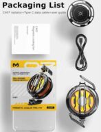 refroidisseur MEMO CX07 ORIGINAL
magnétique pour téléphone portable ET TABLETTE système de type C, pour IOS, iPhone, Android, Mobile Cooler Memo CX 07 مبرد الهاتف – Image 8