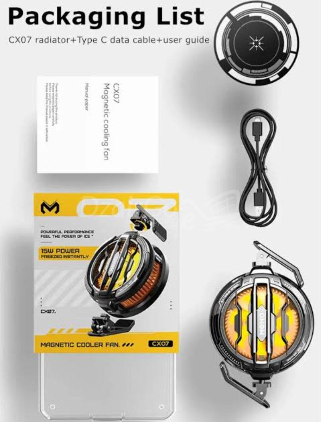 1000016996.jpg refroidisseur MEMO CX07 ORIGINAL
magnétique pour téléphone portable ET TABLETTE système de type C, pour IOS, iPhone, Android, Mobile Cooler Memo CX 07 – Image 8