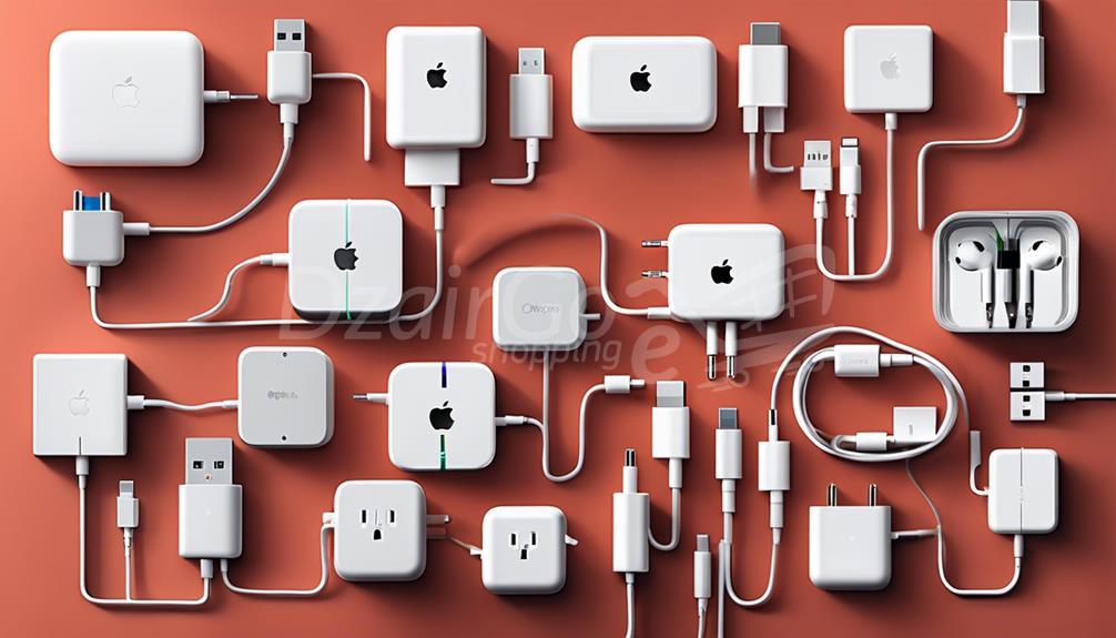 câbles de chargement apple