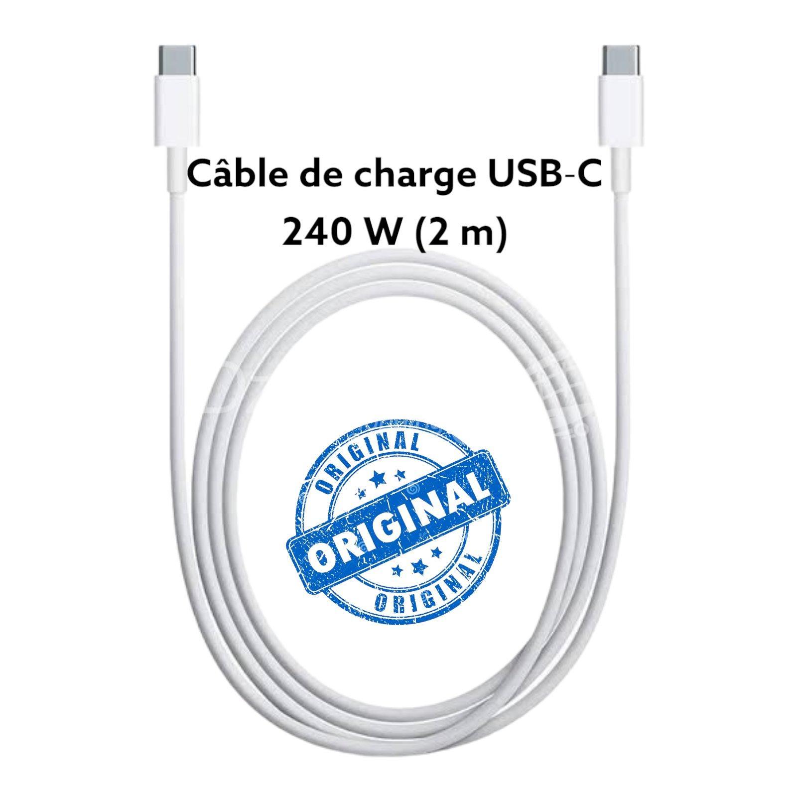 Câble de charge USB-C 240W (2m) ORIGINAL APPLE