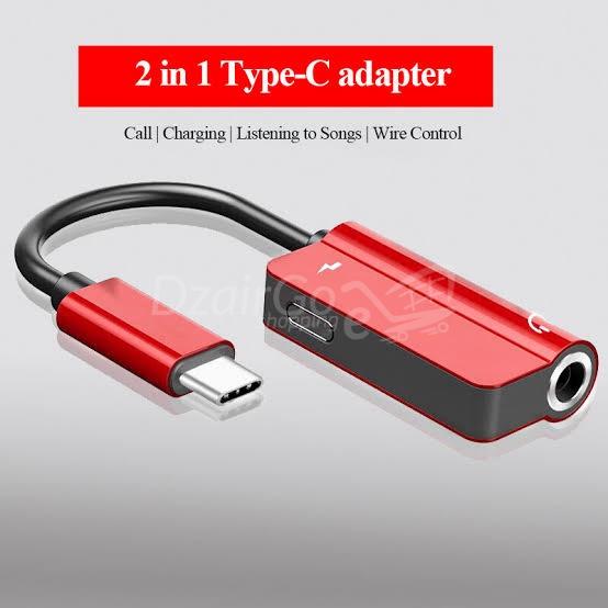 Adaptateur Jack type C auxiliaire jack 2 en 1 MacBook iPad smartphone sx-09