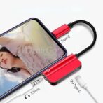 ⁦جاك نوع سي محول جاك مساعد 2 في 1 MacBook iPad Smartphone SX-09⁩ - الصورة ⁦2⁩