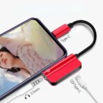 جاك نوع سي محول جاك مساعد 2 في 1 MacBook iPad Smartphone SX-09 - الصورة 2
