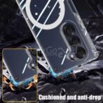 Coque MagSafe magnétique pour Samsung Galaxy Z FOLD6 transparente antichoc, chargement sans fil, pour Z fold 6 – Image 3