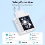 Chargeur 80W rapide avec câble USB C 1M SuperVOOC Charge pour OnePlus origine usine – Image 4