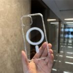 حافظة شفافة مع MagSafe لجهاز iPhone 11 طليعة
عام ضد الصدمات - الصورة 2