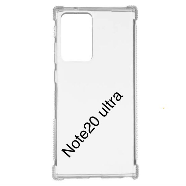 Coque de téléphone NOTE20 ULTRA de luxe antichoc transparente, étui de protection antichoc en TPU avec dos rigide pour Samsung Galaxy NOTE20 ULTRA