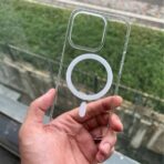 Coque transparente avec MagSafe pour iPhone 13 PRO MAX – Image 3