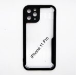 IP11PRO Coque en Silicone acrylique hybride antichoc IPAKY coque transparente IPHONE 11 PRO