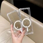 Coque Magsafe Compatible Samsung Galaxy Z Fold 4 5G - Transparent magnétique z fold4 – Image 2