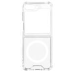 Étui magnétique Magsafe pour Samsung Z Flip5 5G, coque rigide transparente en acrylique pour Galaxy Z Flip 5 5G – Image 2