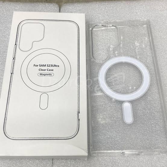 img_1كوكيه سامسونج جالاكسي S23 الترا شفاف magsafe s23ultra coque Samsung Galaxy S23 ultra transparent magsafe s23ultra - الصورة 3