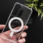 Coque magnétique pour Samsung Galaxy S22+ avec Magsafe ,Antichoc S22 Plus Transparent – Image 3