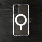 ⁦غلاف مغناطيسي لـ Samsung Galaxy S22 Slim Magsafe ,حماية صدمة شفافة⁩ - الصورة ⁦4⁩