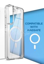 Coque magnétique pour Samsung Galaxy S22 Slim Magsafe ,Protection Antichoc Transparent – Image 2