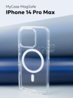 حافظة شفافة مع MagSafe لجهاز iPhone 14 برو ماكس/14 برو ماكس