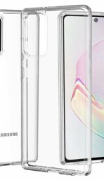 Coque de téléphone galaxy NOTE20 de luxe antichoc transparente, en TPU avec dos rigide pour Samsung NOTE20 – Image 2