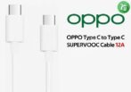 Câble de données de charge flash OPPO 12A Type-C vers Type-C – Image 2