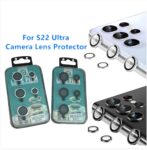 Objectif pour Samsung Galaxy S22 Ultra protection Caméra Arrière s22ultra lentille