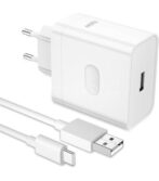 أكمل شاحن أبيض 100 واط مع كابل TC / مصنع - الصورة 2