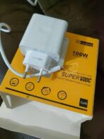 Realme Charger 100w محول جدار محول Supervooc قطاع USB النوع C للعالم/Oppo/OnePlus Factory - الصورة 2