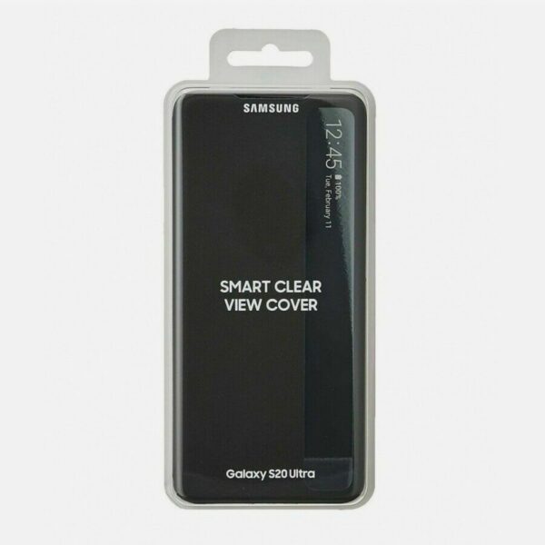 pochette étui portefeuille Samsung S20ultra smart view ORIGINAL noire s20 ultra 5G EF-ZG988
