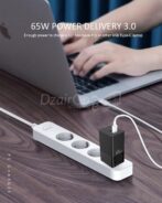 Chargeur domestique gevo  GaN pro 65W - 2 Portes Chargeur Qualcomm 3.0 & 1X USB C PD 3.0 - Chargeur puissant - Multiport 65 w – Image 3