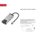 Adaptateur Lightning Réseau/Charge/Transmission de Donnees - Lightning Onten - Iphone iOS tablette ORIGINAL – Image 4