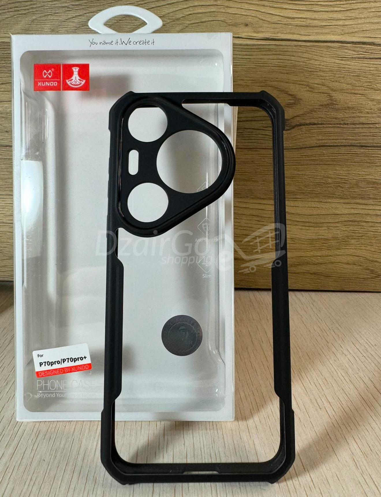 img_3471 Xundd-Coque de protection pour Huawei P70 70 Pro Plus . étui airbag antichoc, protection de l'appareil photo PC + TPU, couverture arrière transparente à rayures Xundo – Image 1