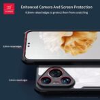Xundd-protective for Huawei p70 70 برو بلس . حالة الوسادة الهوائية المضادة, حماية كاميرا الكمبيوتر + تي بي يو, غطاء خلفي شفاف Xundo - الصورة 4