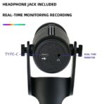 مكثفات الميكروفون RGB USB JMARY MC-PW9 Original - الصورة 5