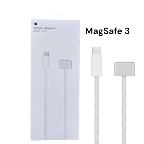 Câble Apple USB-C vers MagSafe 3 (2 m) - Cordon de charge argenté